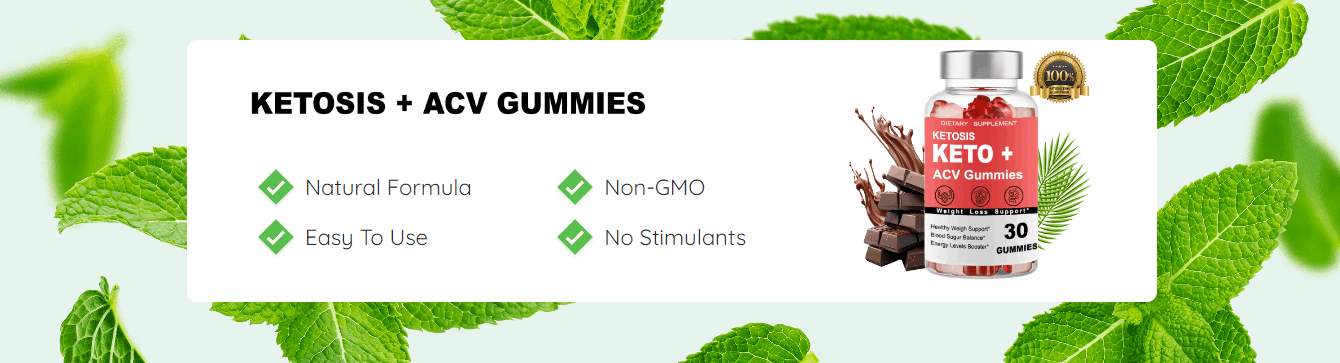 keto acv gummies ingredients