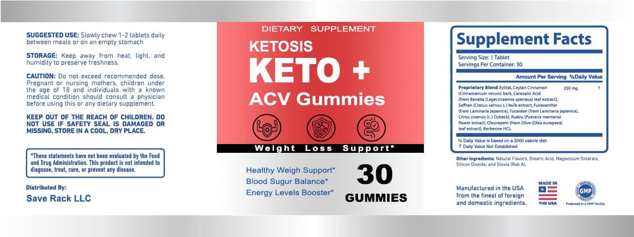 ketosis acv gummies